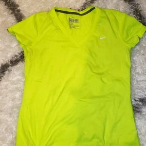 Nike yellow shirt